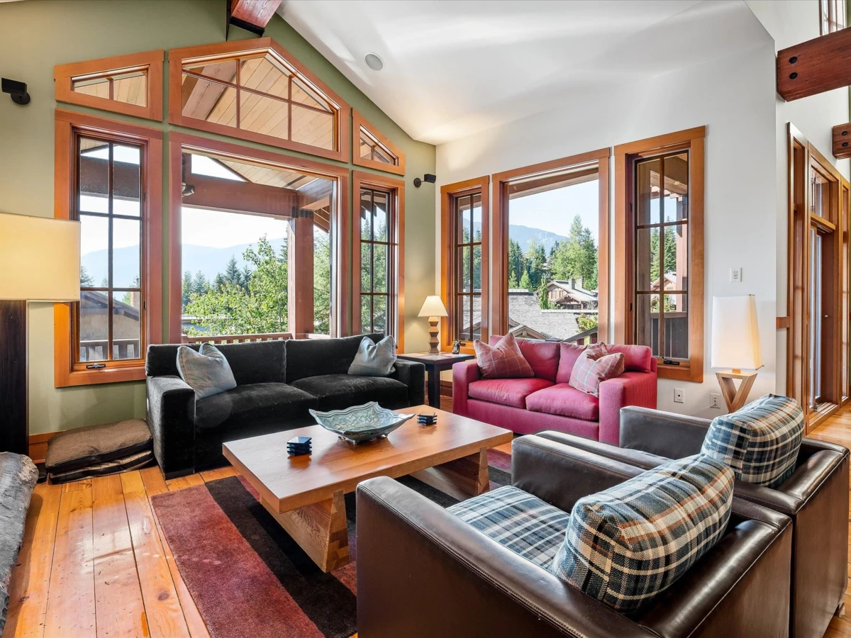 Living Room Photo of 13i 2300 Nordic Drive, Whistler, BC