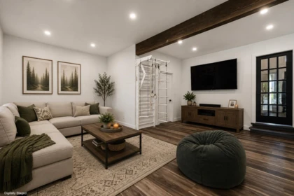 Basement Recreation Room Photo of 45617 Worthington Place, Chilliwack, BC