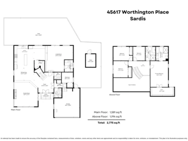 45617 Worthington Place, Chilliwack, BC, Chilliwack — Single Family Residence for sale