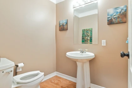 Powder Room Photo of 8551 Bannister Drive, Mission, BC