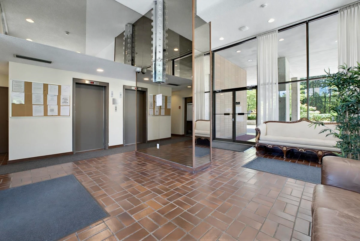 Exterior Rear Photo of 1602 3755 Bartlett Court, Burnaby, BC