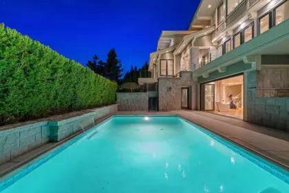 Swimming Pool Photo of 1479 Chippendale Road, West Vancouver, BC