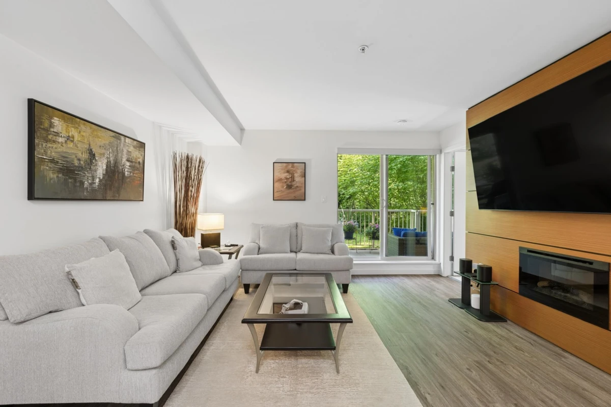 Living Room Photo of 102 2832 Capilano Road, North Vancouver, BC
