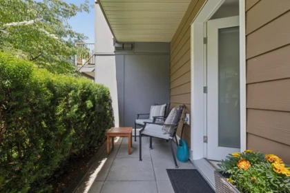 Outdoor Deck Photo of 102 2832 Capilano Road, North Vancouver, BC