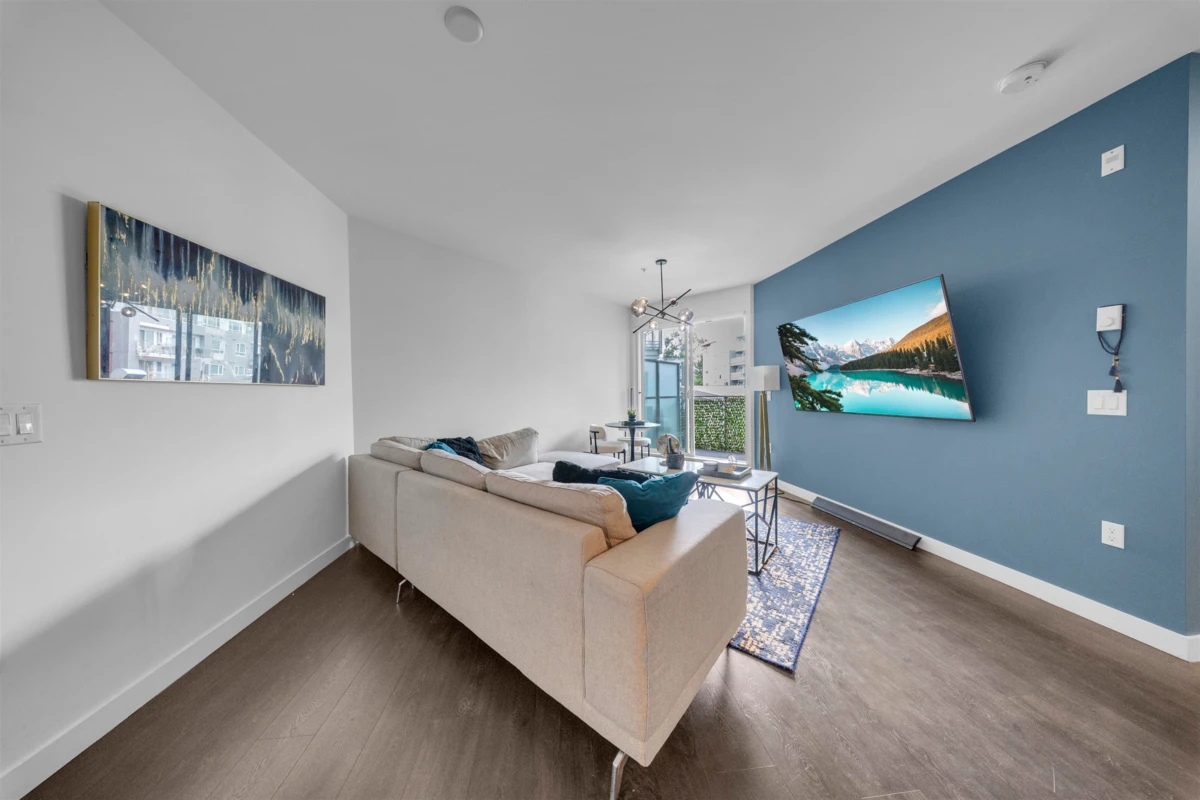 Living Room Photo of 309 10603 140 Street, Surrey, BC