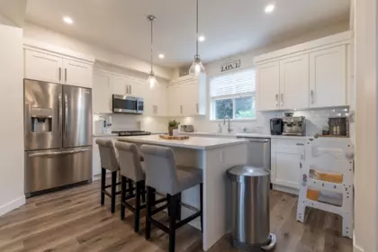 Kitchen Island Photo of 2 7740 Grand Street, Mission, BC