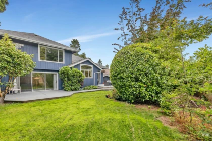 Aerial View of 12411 Ocean Breeze Place, Surrey, BC