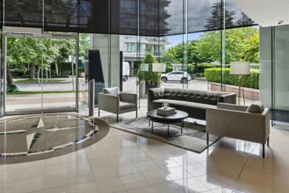 Entry Foyer Photo of 306 1383 Marinaside Crescent, Vancouver, BC