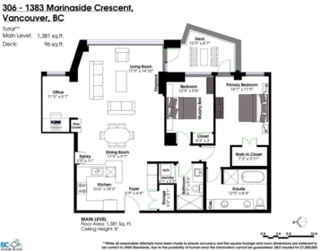 Garden / Landscaping Photo of 306 1383 Marinaside Crescent, Vancouver, BC