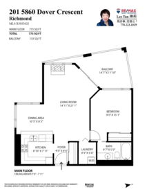 201 5860 Dover Crescent, Richmond, BC, Richmond — Apartment/Condo for sale