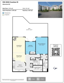 106 2626 Countess Street, Abbotsford, BC, Abbotsford — Apartment/Condo for sale