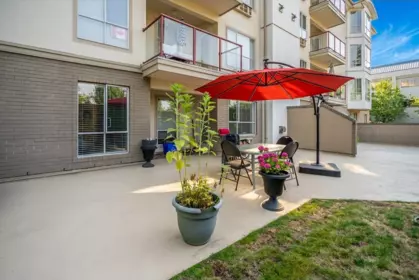 Outdoor Deck Photo of 106 2626 Countess Street, Abbotsford, BC