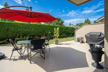 Outdoor Patio Photo of 106 2626 Countess Street, Abbotsford, BC