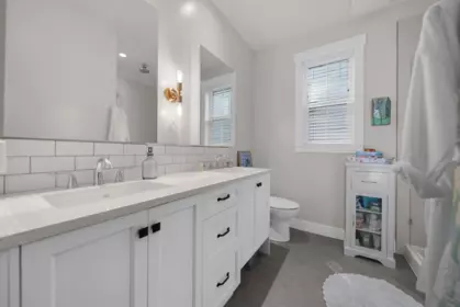 Basement Recreation Room Photo of 43414 Creekside Circle, Lindell Beach, BC