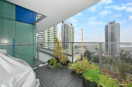 Primary Bedroom Photo of 1409 8189 Cambie Street, Vancouver, BC