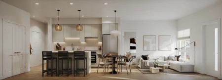 Kitchen Photo of B310 18088 72 Avenue, Surrey, BC