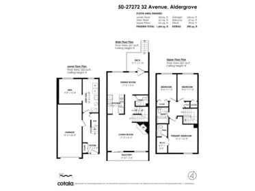 50 27272 32 Avenue, Langley, BC, Langley — Townhouse for sale