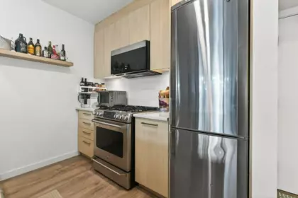 Kitchen Island Photo of 210 9080 University Crescent, Burnaby, BC