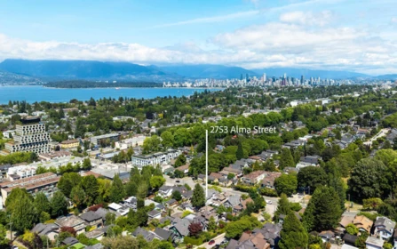 2753 Alma Street, Vancouver, BC, Vancouver — Half Duplex for sale