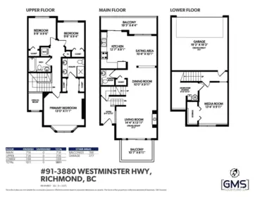 Loft / Bonus Room Photo of 91 3880 Westminster Highway, Richmond, BC