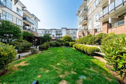 Outdoor Deck Photo of 302 6468 195a Street, Surrey, BC