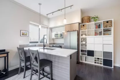 Kitchen Island Photo of 405 2214 Kelly Avenue, Port Coquitlam, BC