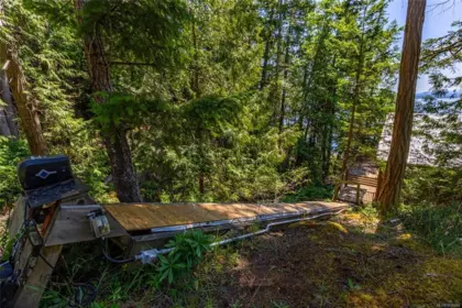 Aerial View of 3803 Cutlass Court, No City Value, BC