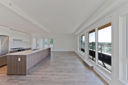 Family Room Photo of 711 8580 River District Crossing, Vancouver, BC