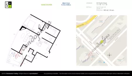 Playground / Recreational Area Near 3202 501 Pacific Street, Vancouver, BC