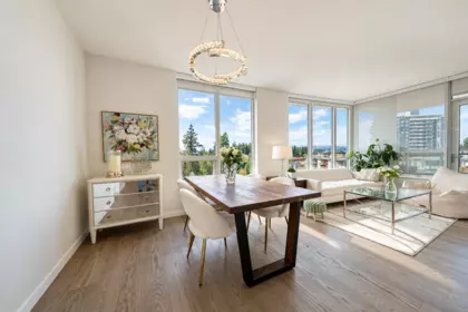 Dining Area Photo of 902 3533 Ross Drive, Vancouver, BC
