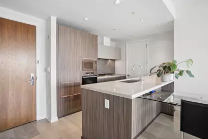 Living Room Photo of 906 181 W 1st Avenue, Vancouver, BC