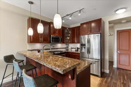 Dining Area Photo of 401 8157 207 Street, Langley, BC
