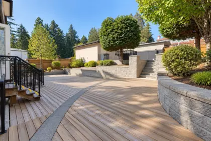 Aerial View of 4791 Clinton Street, Burnaby, BC