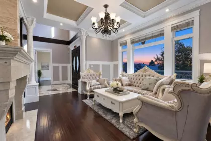 Living Room Photo of 4791 Clinton Street, Burnaby, BC