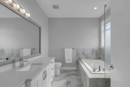 Powder Room Photo of 2725 Lefeuvre Road, Abbotsford, BC
