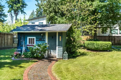 Aerial View of 34257 Woodbine Crescent, Abbotsford, BC