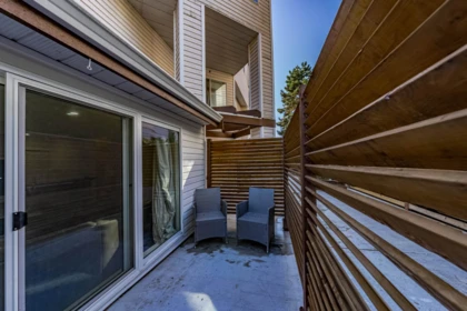 Outdoor Deck Photo of 1 1328 W 73rd Avenue, Vancouver, BC