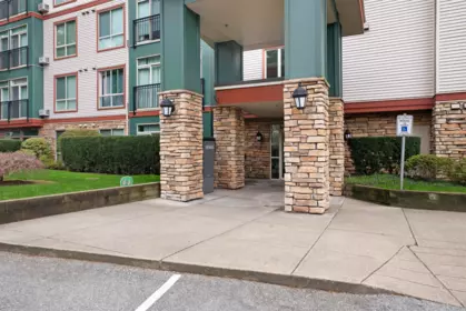 Outdoor Patio Photo of 208 33485 South Fraser Way, Abbotsford, BC