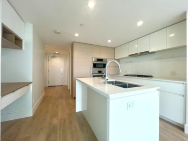 Living Room Photo of 605 6900 Pearson Way, Richmond, BC