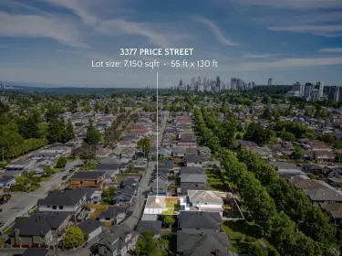 3377 Price Street, Vancouver, BC, Vancouver — Single Family Residence for sale