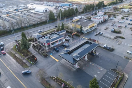 Aerial View of 12617 88 Avenue, Surrey, BC