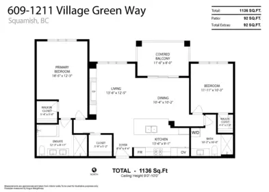 609 1211 Village Green Way, Squamish, BC, Squamish — Apartment/Condo for sale