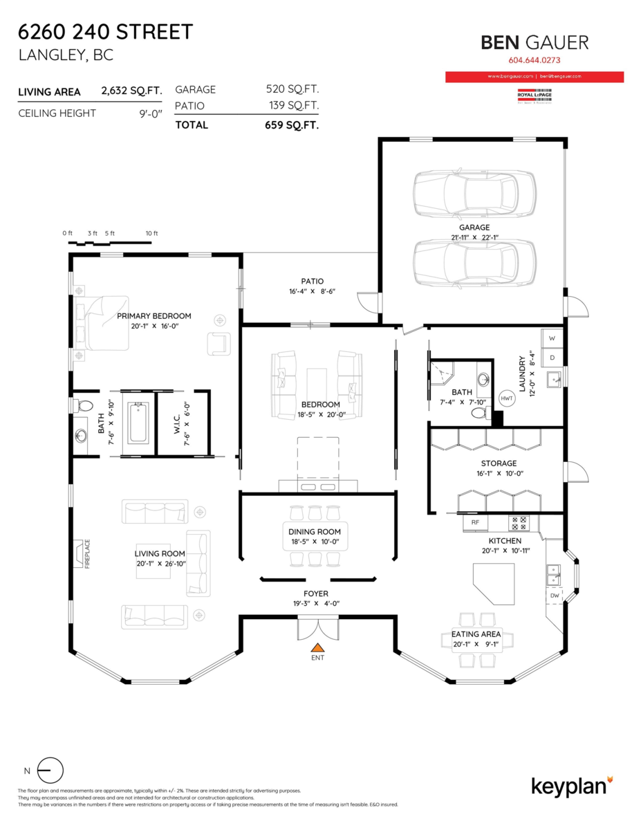 Fitness Center Photo Near 6260 240 Street, Langley, BC