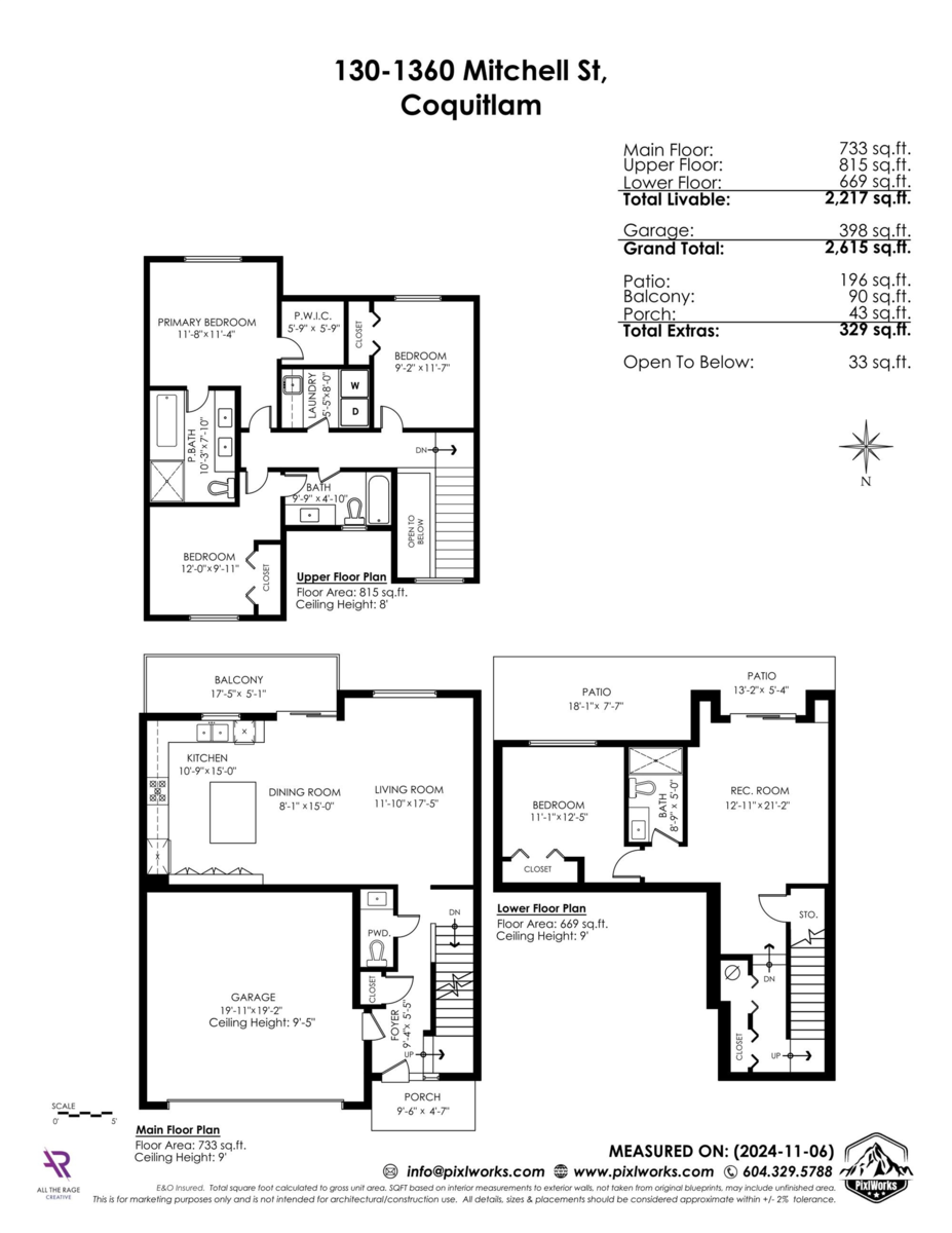 Garage Interior Photo of 130 1360 Mitchell Street, Coquitlam, BC