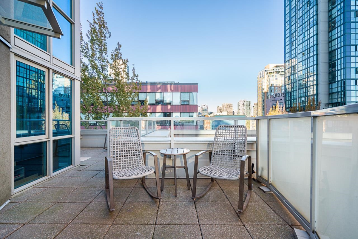 Backyard Photo of 603 1318 Homer Street, Vancouver, BC