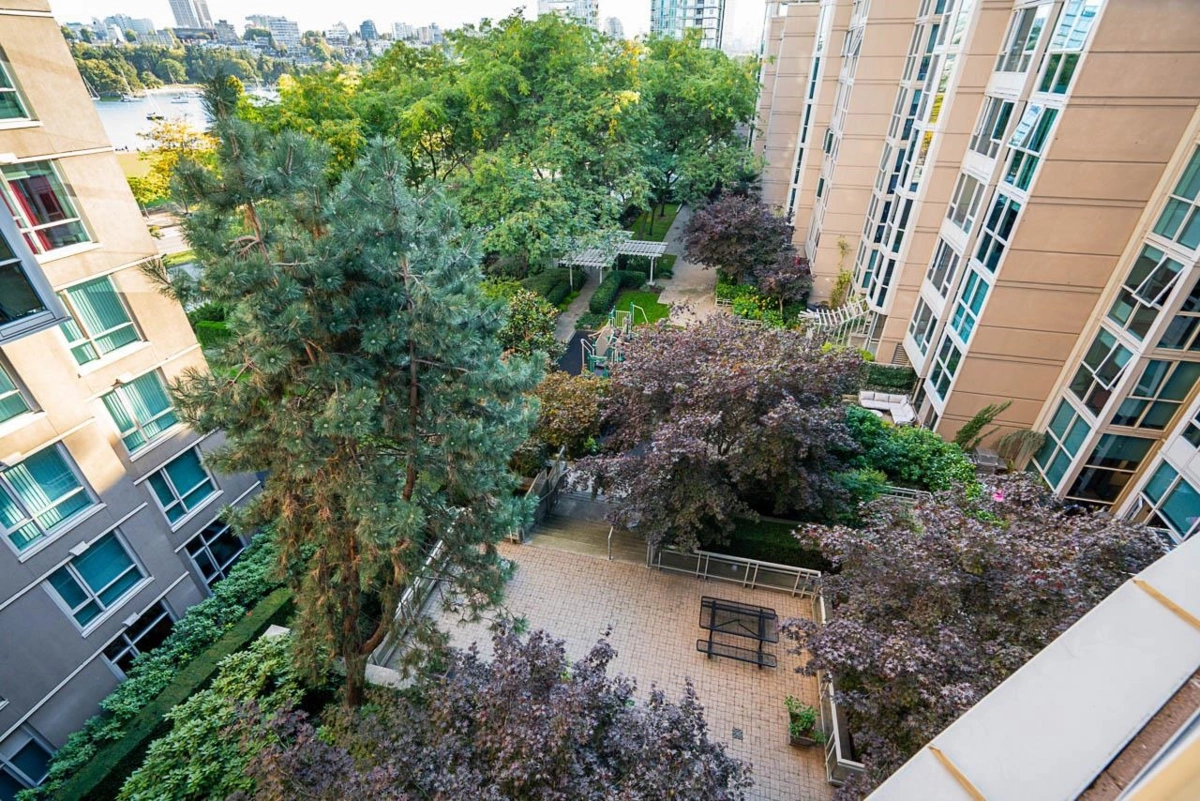 Outdoor Deck Photo of 603 1318 Homer Street, Vancouver, BC
