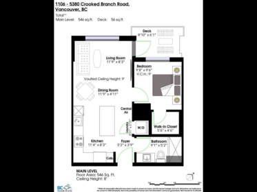 Laundry Room Photo of 1106 5380 Crooked Branch Road, Vancouver, BC