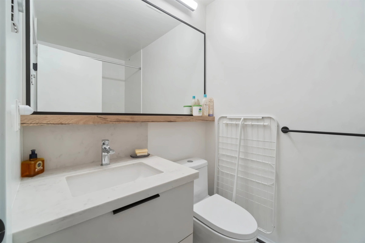 Powder Room Photo of 505 3105 St George Street, Port Moody, BC