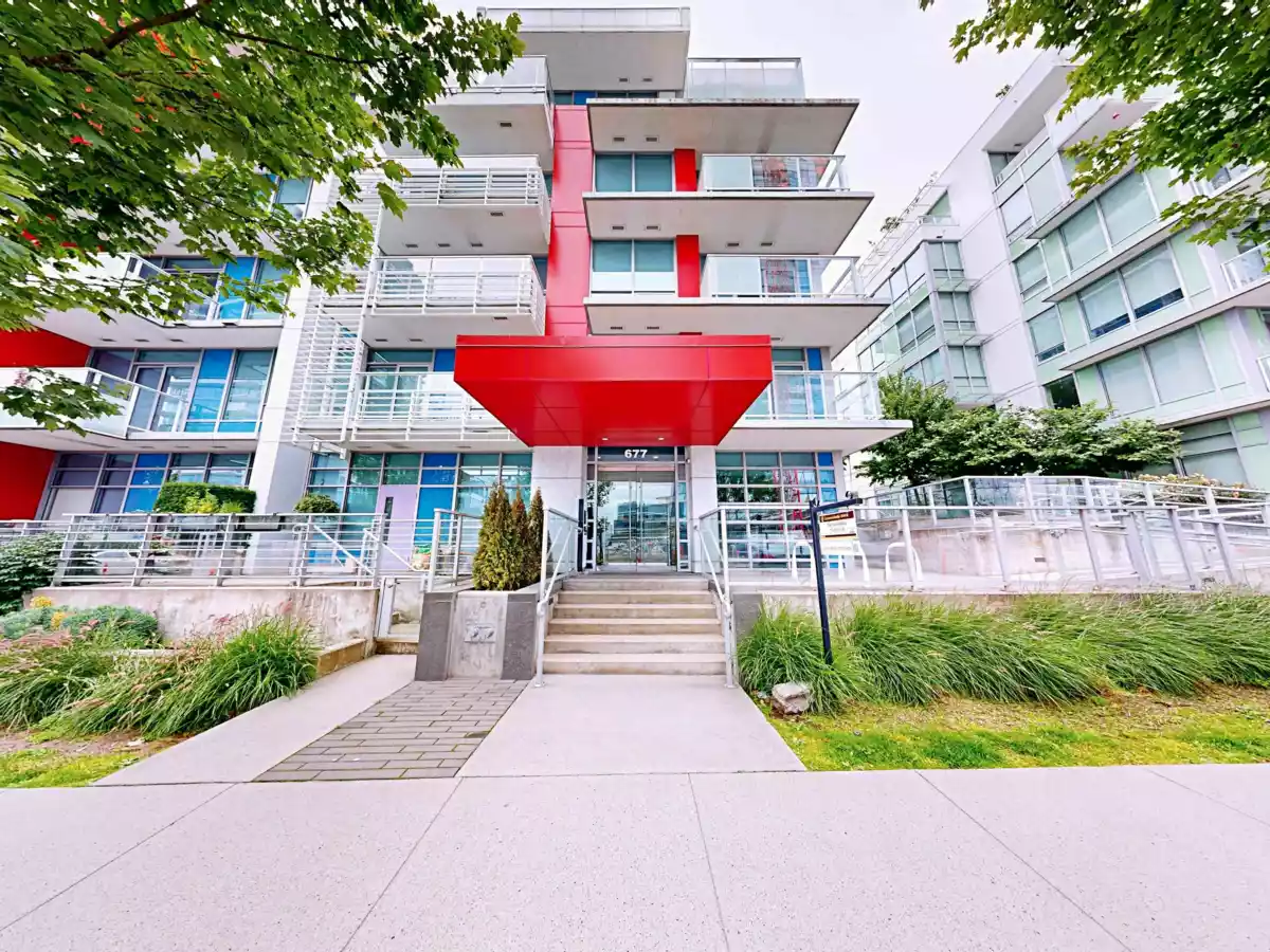 Exterior Front Photo of 408 677 W 41st Avenue, Vancouver, BC