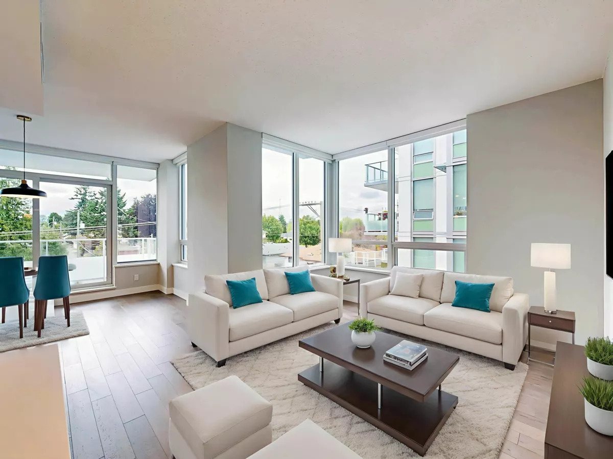 Exterior Rear Photo of 408 677 W 41st Avenue, Vancouver, BC